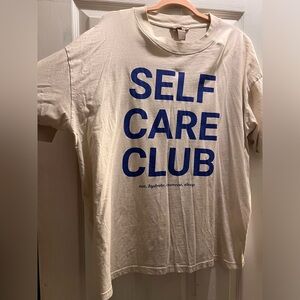 Self care club t shirt!